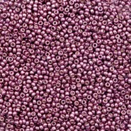 Miyuki rocailles kralen 15/0 - Duracoat galvanized eggplant purple 15-4220